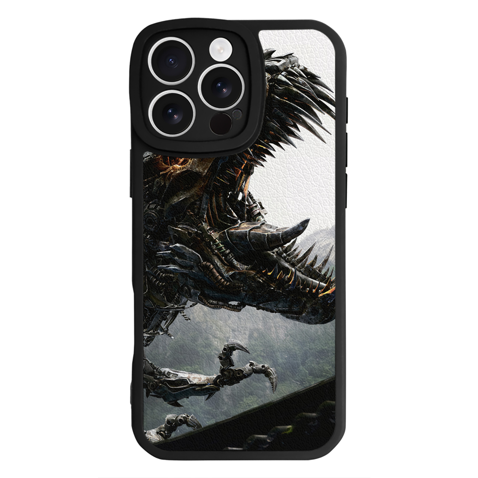 （画像用） Transformers トランスフォーマー 【iPhone 16シリーズ対応】シリコンスマホケース（レザー調） 材質：シリコン